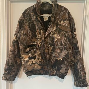 Camo hunting jacket with hood - Game Winner size Large